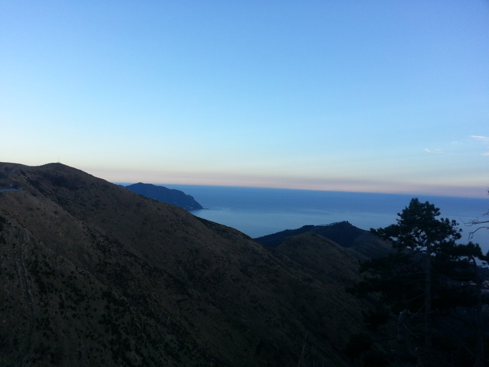 Monti del Golfo Paradiso sopra Uscio Ge