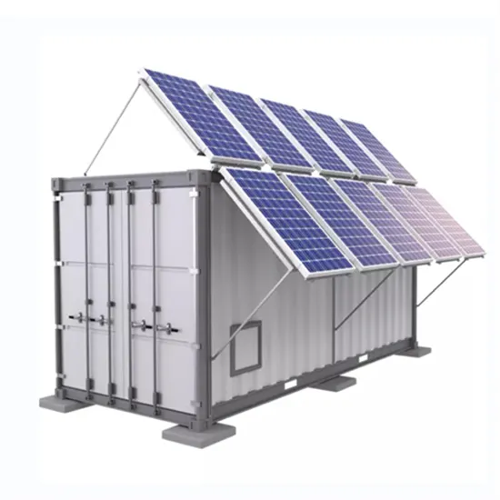 Amperowy magazyn energii elektrycznej kontener solarny zasilanie zewnętrzne