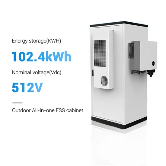 System szaf do magazynowania energii słonecznej typu power